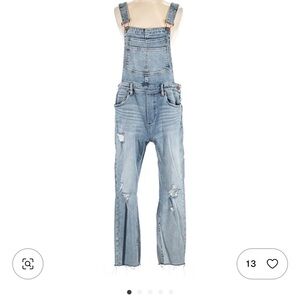 Blank NYC Slim Girlfriend Overalls  Size 0-2
